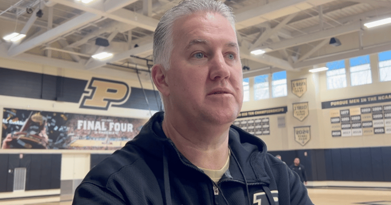 Purdue coach Matt Panter